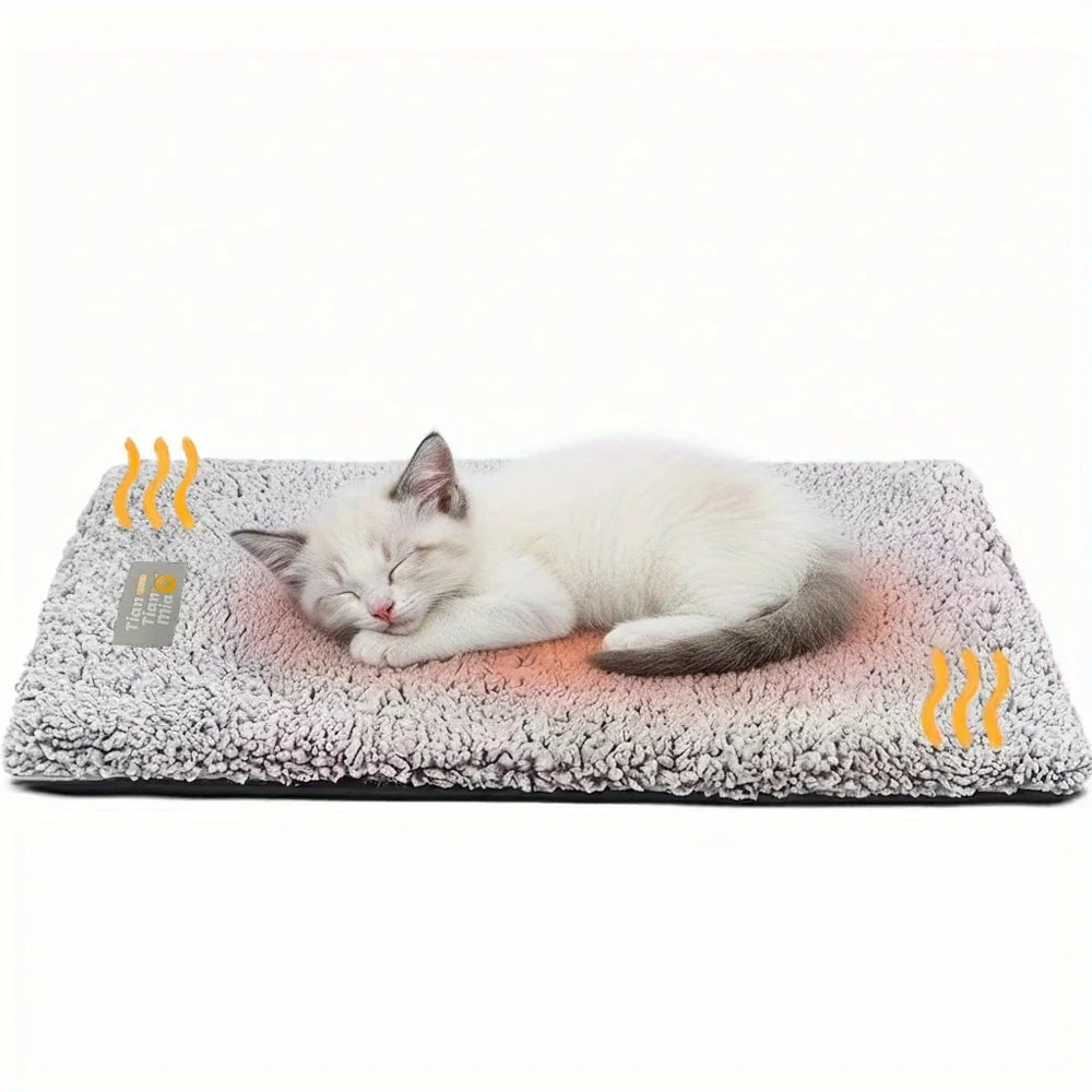 Winter Warming Pet Mattress, Super Warm Cat and Dog Pad, Washable and Non-Slip Mat, Suitable for Small to Large Dogs and Cats