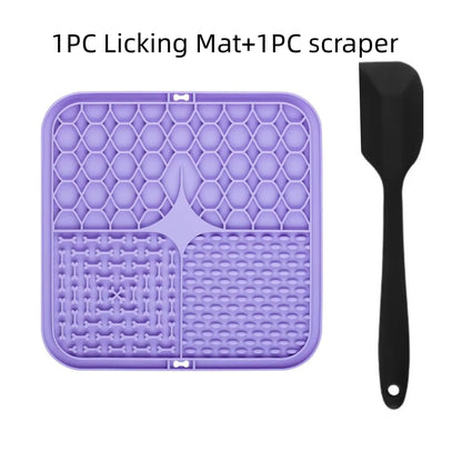 Premium Silicone Dog Lick Mat – The #1 Stress-Relief Mat for Anxious Dogs