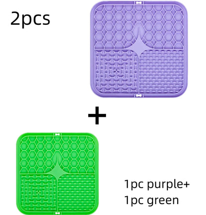 Premium Silicone Dog Lick Mat – The #1 Stress-Relief Mat for Anxious Dogs