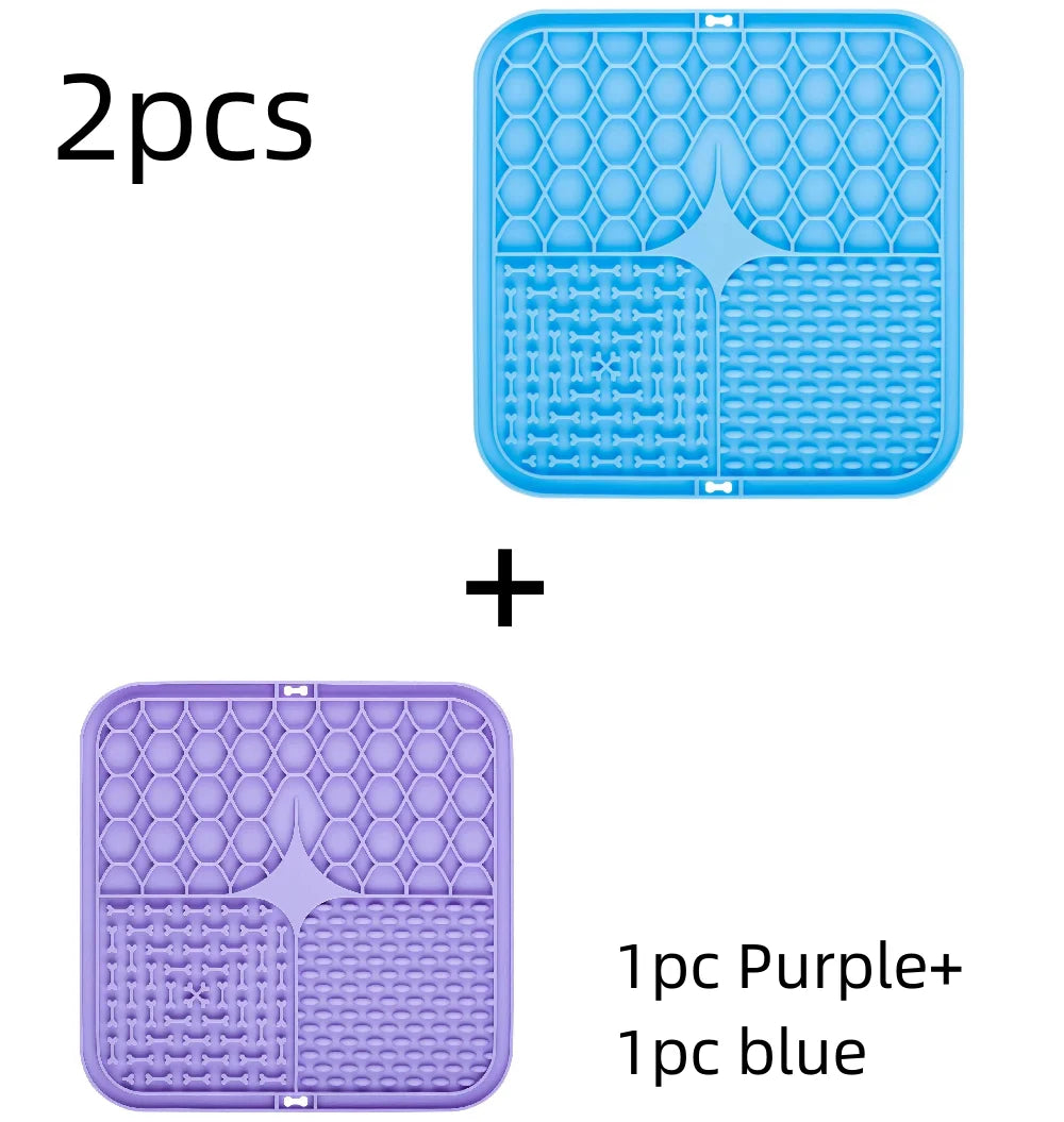Premium Silicone Dog Lick Mat – The #1 Stress-Relief Mat for Anxious Dogs