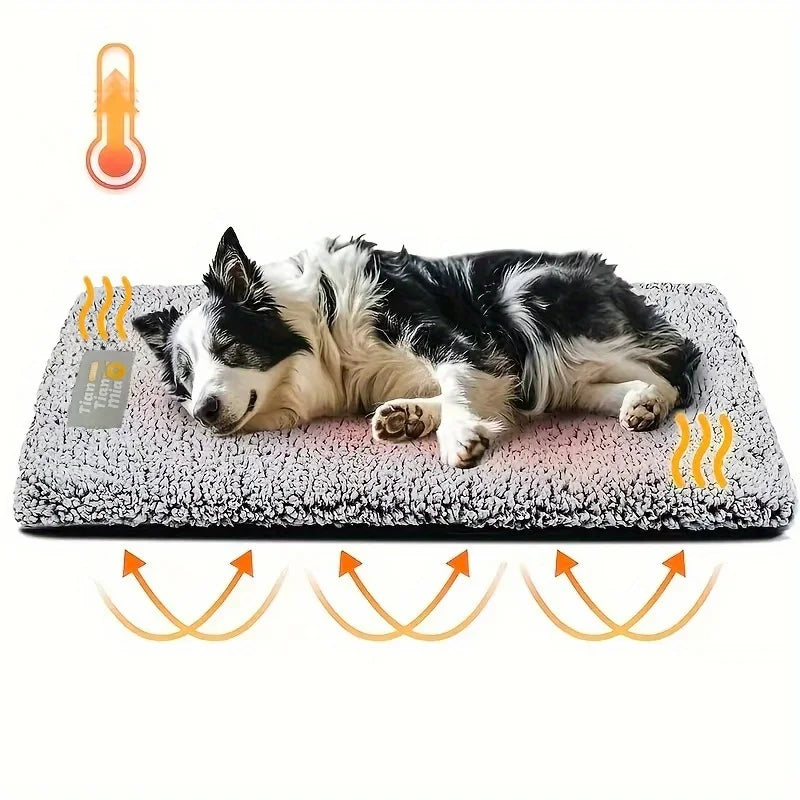 Winter Warming Pet Mattress, Super Warm Cat and Dog Pad, Washable and Non-Slip Mat, Suitable for Small to Large Dogs and Cats