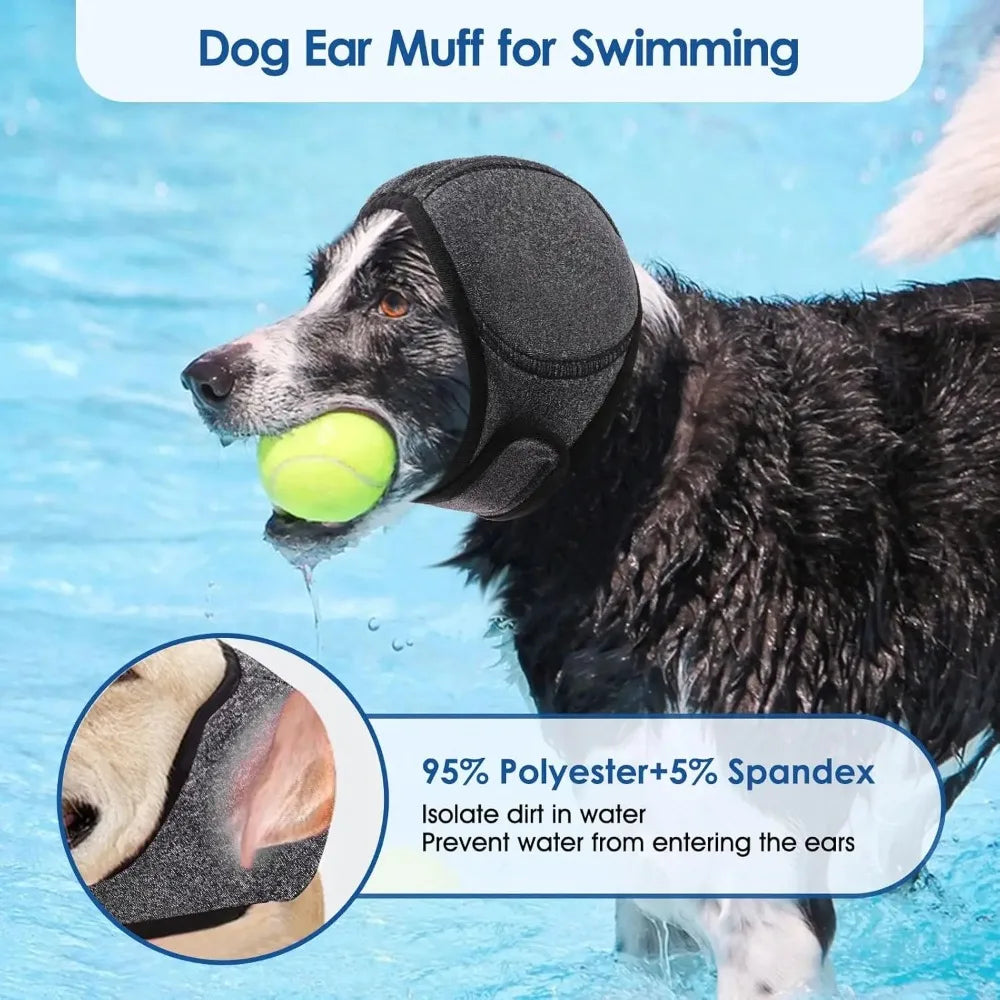 Calming Noise Cancelling Ear Muffs for Anxious Dogs