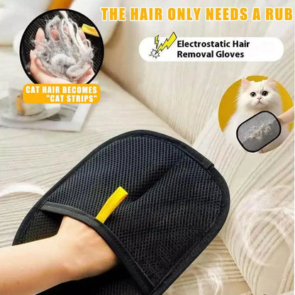 ProGroom Electrostatic Pet Hair Remover Mitt