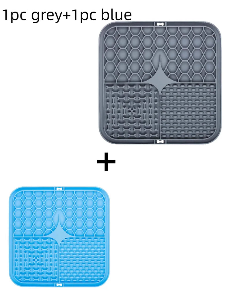 Premium Silicone Dog Lick Mat – The #1 Stress-Relief Mat for Anxious Dogs