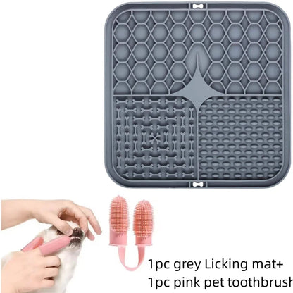 Premium Silicone Dog Lick Mat – The #1 Stress-Relief Mat for Anxious Dogs