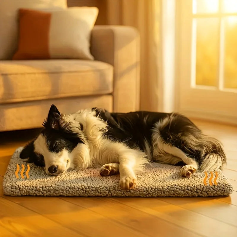 Winter Warming Pet Mattress, Super Warm Cat and Dog Pad, Washable and Non-Slip Mat, Suitable for Small to Large Dogs and Cats